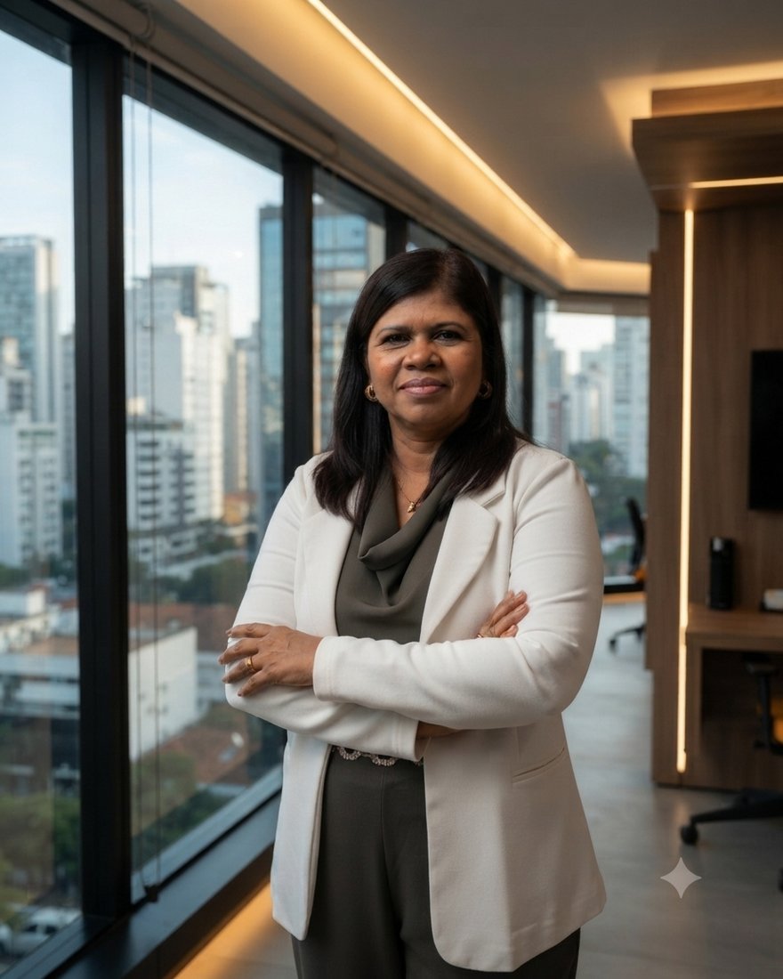 Maria Ferreira, corretora de planos de saúde no Rio de Janeiro